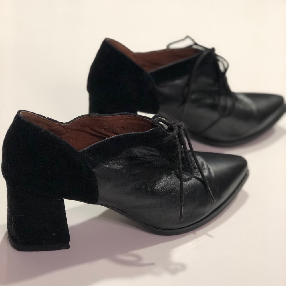 Kobe Husk lace up heels